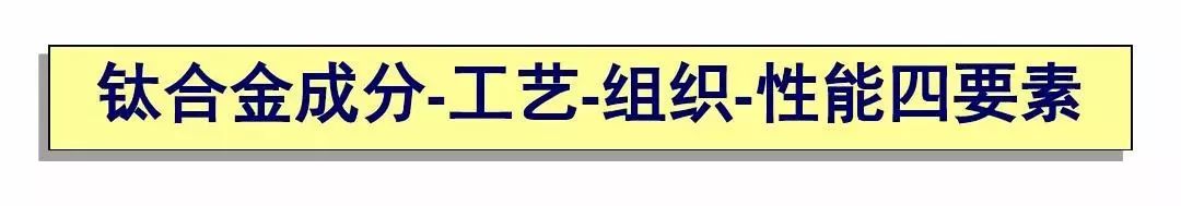 钛合金材料组织性能关系(图2)